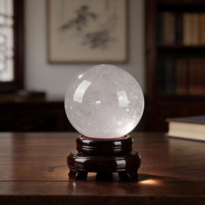 Natural Clear Quartz Sphere