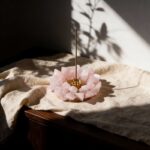 Natural Crystal Incense Holder