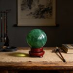 Natural Green Quartz Sphere