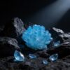Blue Aura Crystal Cluster