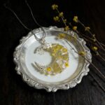 Citrine Moon Handmade Wire-Wrapped Pendant