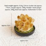 Natural Citrine Cluster