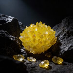 Citrine Crystal Cluster