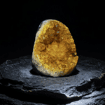 Citrine Geode Paperweight