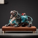 Fortune-Attracting Pixiu Ornament Pair