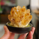 Natural Citrine Cluster