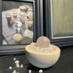 Rose Quartz Sphere Energy Bowl