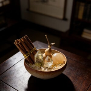 Cinnamon & Citrine Wealth Bowl