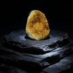 Citrine Geode Paperweight