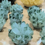 Green Quartz Crystal Cluster Fortune