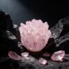 Pink Aura Crystal Cluster