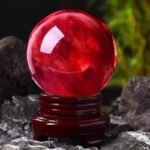 Natural Red Quartz Sphere