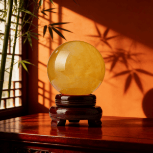 Natural Citrine Sphere