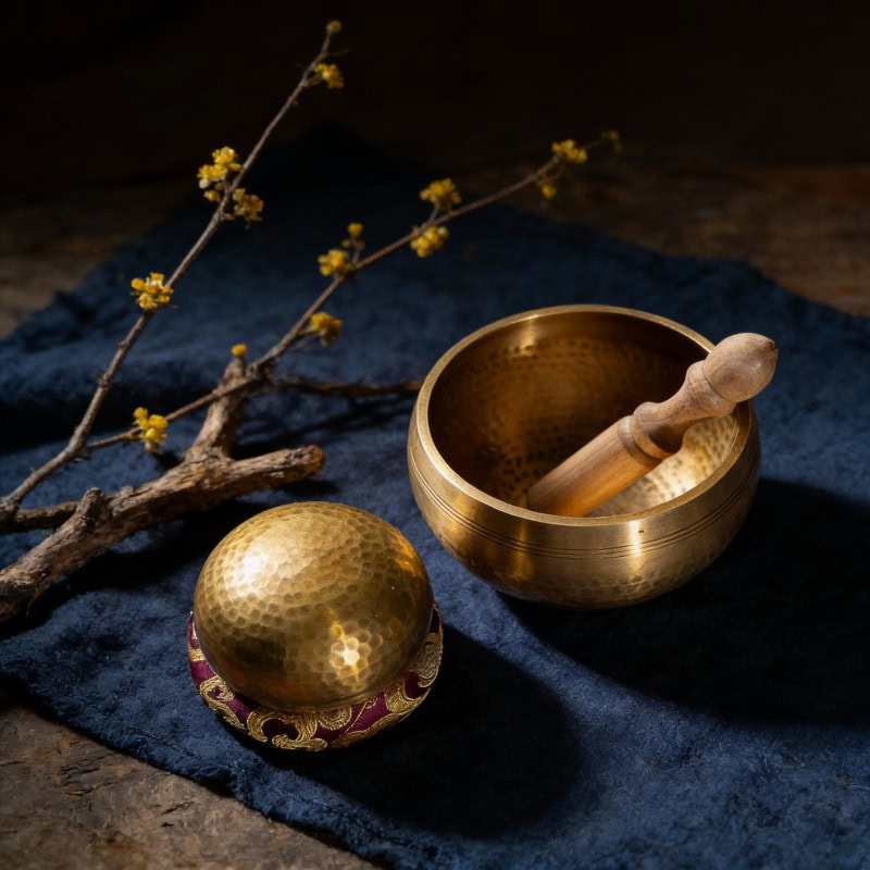 Brass Singing Bowl Meditation Sound Bowl
