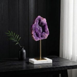 Amethyst Geode Fortune Ornament