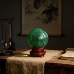 Natural Green Quartz Sphere