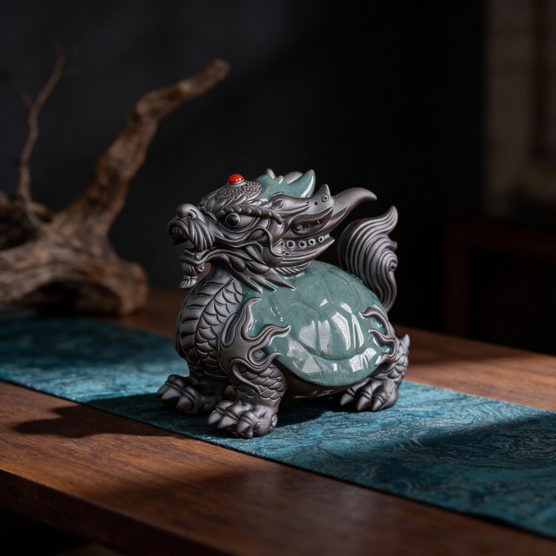 Geyao Dragon Turtle Ornament