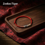Twelve Zodiac Guardian Peace Red Bracelet