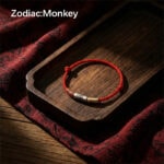 Twelve Zodiac Guardian Peace Red Bracelet