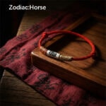 Twelve Zodiac Guardian Peace Red Bracelet