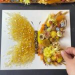 Autumn Style Preserved Flower Butterfly DIY Craft Kit