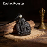Obsidian Zodiac Guardian Pendant