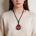 Sandalwood Elephant & Cinnabar Zodiac Guardian Pendant