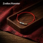 Twelve Zodiac Guardian Peace Red Bracelet