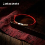 Twelve Zodiac Guardian Peace Red Bracelet