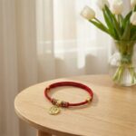 Red String Six Blessings & Five Gods of Wealth Pet Collar