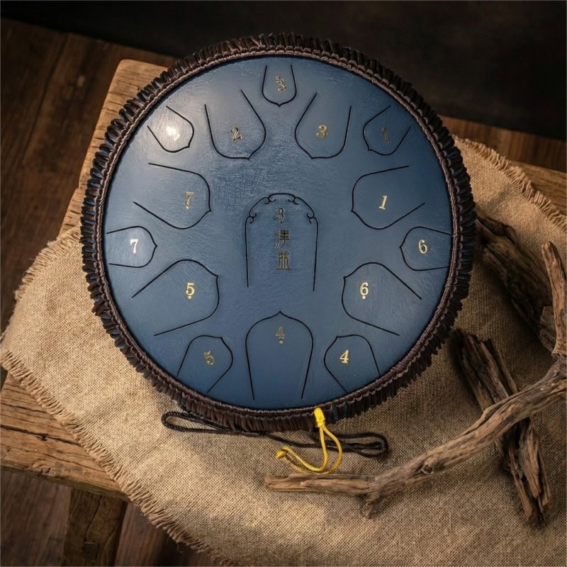 Hanpan D-Tune 15-Note Steel Tongue Drum