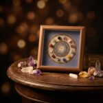 12 Constellation Natural Crystal Specimen Frame