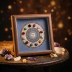 12 Constellation Natural Crystal Specimen Frame