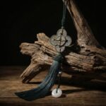 Five Emperor Coins Peace Buckle Lucky Tassel Ornament