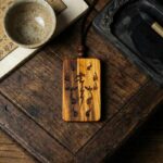 Thunderstruck Peach Wood Thunder God Lucky Pendant