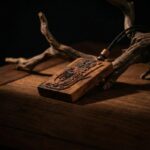 Thunderstruck Jujube Wood Taoist Talisman Lucky Pendant