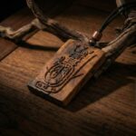 Thunderstruck Jujube Wood Taoist Talisman Lucky Pendant