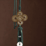 Five Emperor Coins Peace Buckle Lucky Tassel Ornament
