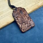 Thunderstruck Jujube Wood Pixiu Lucky Pendant